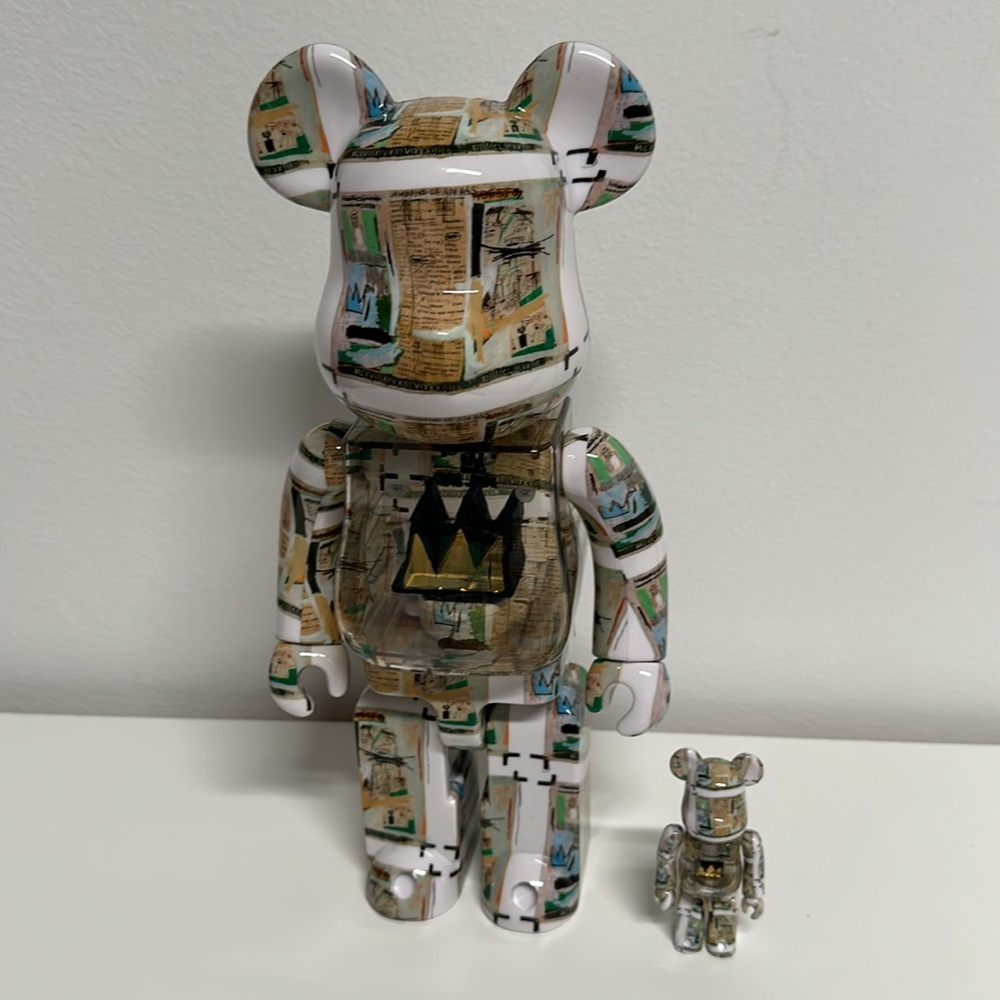 Jean-Michel Basquiat Be@rbrick 100% & 400%
New in box
